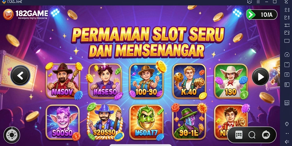 Screenshot gameplay 182GAME yang menampilkan keseruan bermain slot.