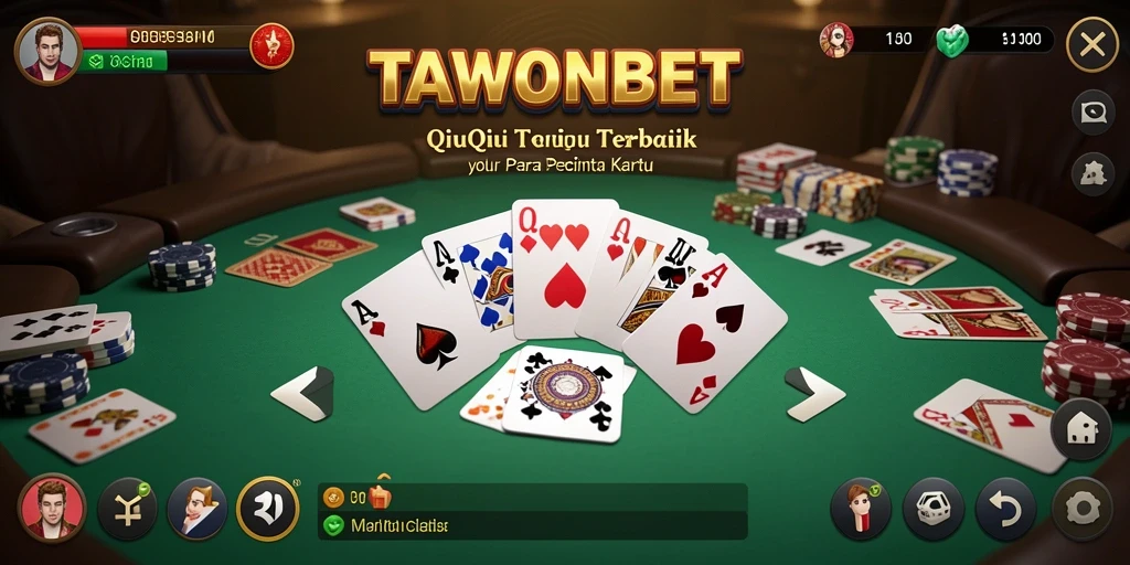 Screenshot gameplay seru QiuQiu di TAWONBET.